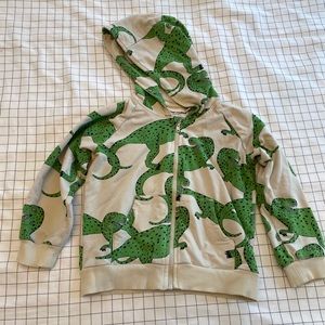 Mini Rodini Dinosaur Jacket Sweatshirt